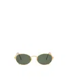 Jean Paul Gaultier X Burna Boy Oval-frame Sunglasses In Green
