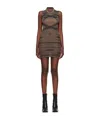 Jean Paul Gaultier X Knwls Collaboration Graphic Print Dress
