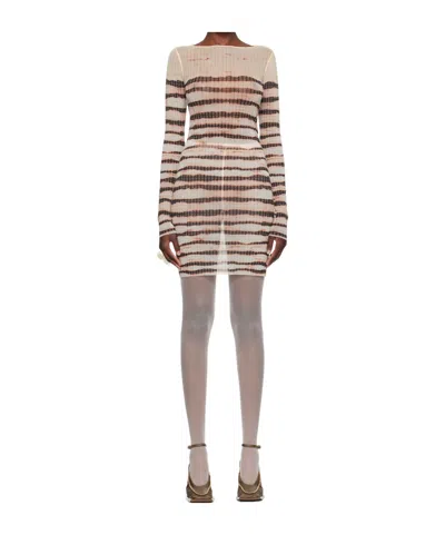 Jean Paul Gaultier X Knwls Striped Dress