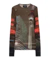 Jean Paul Gaultier X Shayne Oliver Photograph-print T-shirt In Multicolor
