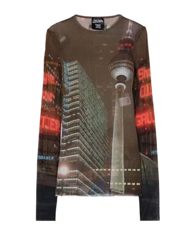 Jean Paul Gaultier X Shayne Oliver Photograph-print T-shirt In Multicolor