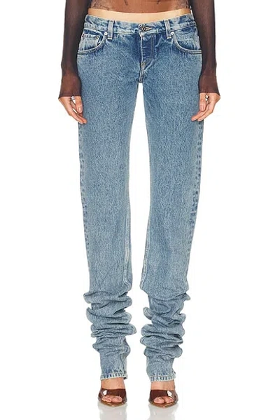 Jean Paul Gaultier X Shayne Oliver Skinny Leg In Light Blue