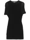 Jean Paul Gaultier X Shayne Oliver The Double Mini Dress In Black