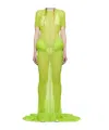 Jean Paul Gaultier Green Shayne Oliver Edition Maxi Dress In Green