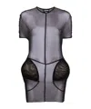 Jean Paul Gaultier X  Shayne Oliver The Short Padding Dress In Gray