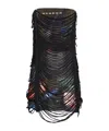 Jean Paul Gaultier X Shayne Oliver The Slashed City Minidress In Black