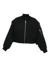 Jean Paul Gaultier Zip-fastening Cropped Bomber Jacket