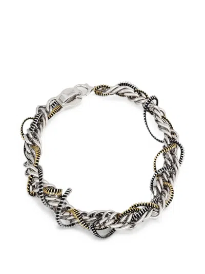 Jean Paul Gaultier Halskette Mit Reissverschlussdetail In Silver