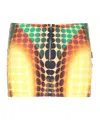 Jean Paul Gaultier Women S Re-edition Dots Skirt Orange In Multi