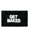 Jean Pierre Get Naked Cotton Bath Rug, 21" X 34" In Black