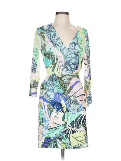 Pre-owned Jean-pierre Klifa Cocktail Dress In Blue