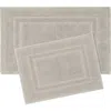 Jean Pierre New York 2-piece Bath Mat Set In Brown