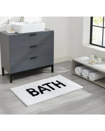 Jean Pierre New York Bath Bath Mat In Gray