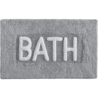 Jean Pierre New York Bath Mat In Gray