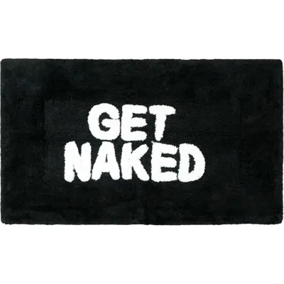 Jean Pierre New York Bet Naked Bath Mat In Black