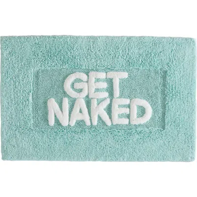 Jean Pierre New York Bet Naked Bath Mat In Blue