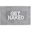 Jean Pierre New York Bet Naked Bath Mat In Gray