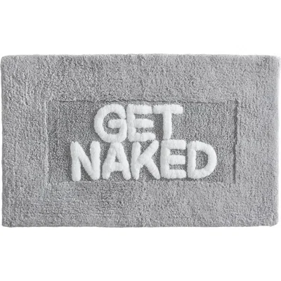 Jean Pierre New York Bet Naked Bath Mat In Gray