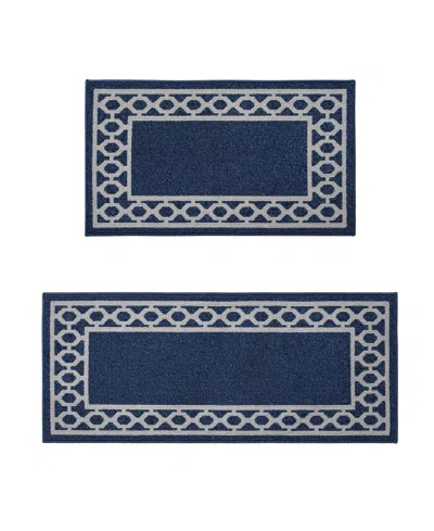 Jean Pierre New York Christine Trellis Border Tufted 2-pc. Runner Set In Multi