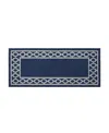 Jean Pierre New York Jean Pierre Christine Trellis Border Tufted Runner Rug, 26" X 60"
