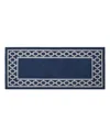 Jean Pierre New York Jean Pierre Christine Trellis Border Tufted Runner Rug, 26" X 72"