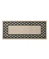 Jean Pierre New York Jean Pierre Christine Trellis Border Tufted Runner Rug, 26" X 72"