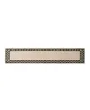 Jean Pierre New York Christine Trellis Border Tufted Runner Rug, 30" X 120"
