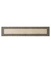 Jean Pierre New York Christine Trellis Border Tufted Runner Rug, 30" X 144"