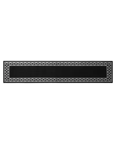 Jean Pierre New York Christine Trellis Border Tufted Runner Rug, 30" X 144"