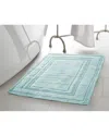 JEAN PIERRE NEW YORK JEAN PIERRE NEW YORK COTTON STONEWASH RACETRACK BATH RUG SET