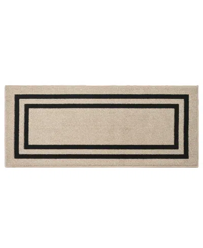 Jean Pierre New York Jean Pierre Double Line Border Tufted In Multi