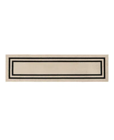 Jean Pierre New York Jean Pierre Double Line Border Tufted In Multi