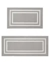Jean Pierre New York Double Line Border Tufted 2-pc. Runner Rug Set
