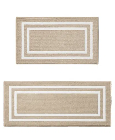 Jean Pierre New York Double Line Border Tufted 2-pc. Runner Rug Set