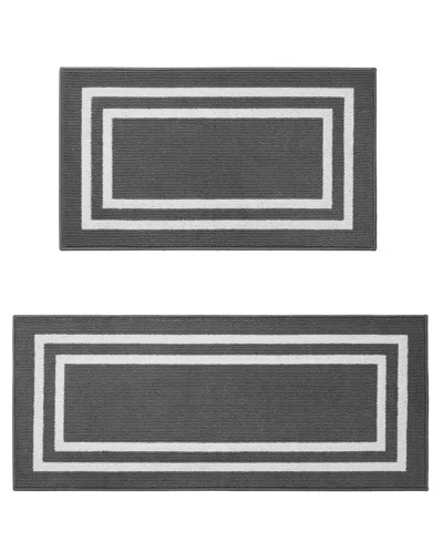 Jean Pierre New York Double Line Border Tufted 2-pc. Runner Rug Set