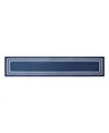 Jean Pierre New York Double Line Border Tufted Runner Rug, 30" X 120"