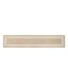 Jean Pierre New York Double Line Border Tufted Runner Rug, 30" X 120"