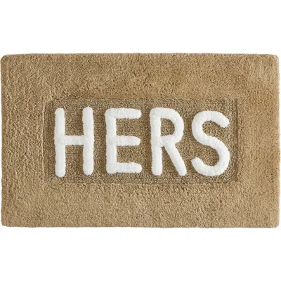 Jean Pierre New York Hers Bath Mat In Sand