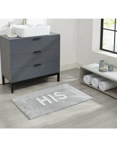 Jean Pierre New York His Bath Mat In Gray