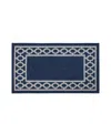 Jean Pierre New York Jean Pierre Christine Trellis Border Tufted Runner Rug, 26" X 45"
