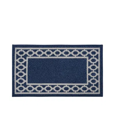 Jean Pierre New York Jean Pierre Christine Trellis Border Tufted Runner Rug, 26" X 45" In Multi
