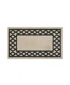 Jean Pierre New York Jean Pierre Christine Trellis Border Tufted Runner Rug, 26" X 45"