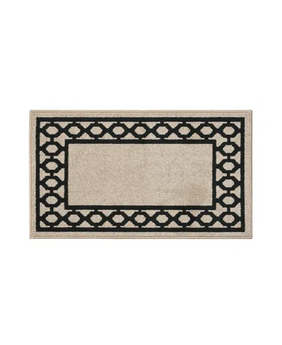 Jean Pierre New York Jean Pierre Christine Trellis Border Tufted Runner Rug, 26" X 45"