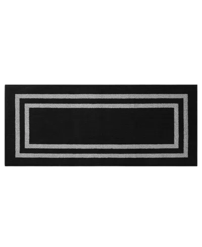 Jean Pierre New York Jean Pierre Double Line Border Tufted In Multi