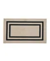Jean Pierre New York Jean Pierre Double Line Border Tufted