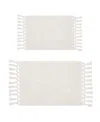 Jean Pierre New York Ricardo Fringe Cotton 2-pc. Bath Rug Set