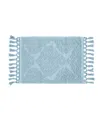 JEAN PIERRE NEW YORK RICARDO FRINGE COTTON BATH RUG 17" X 31"
