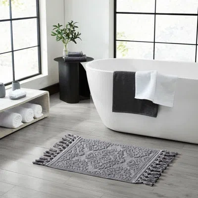Jean Pierre Ricardo Bath Rug In Dark Gray