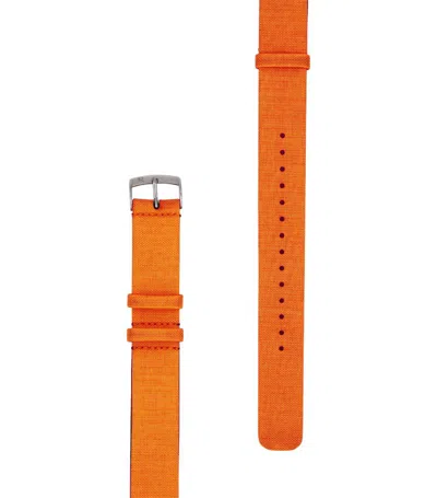 Jean Rousseau Nato Technical Fibre 1.8 Watch Strap (20mm) In Orange