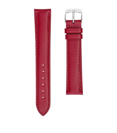 Jean Rousseau Vegetable-tanned Leather 3.5 Watch Strap In Brown